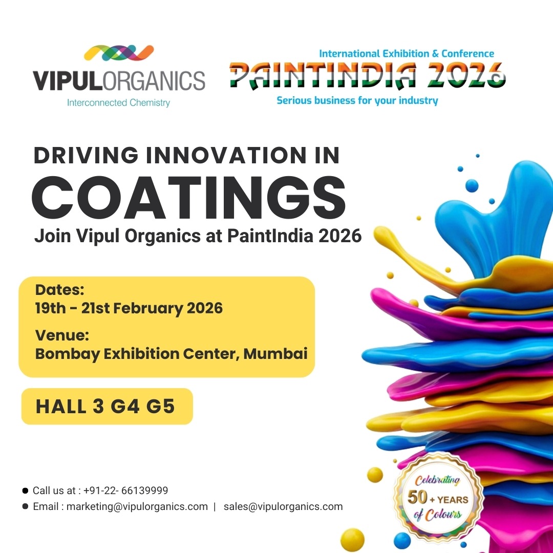 Join Vipul Organics at PaintIndia 2026